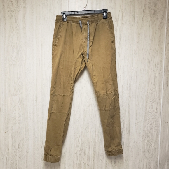 Carbon Other - Carbon Mens Khaki Twill With Waistband Joggers